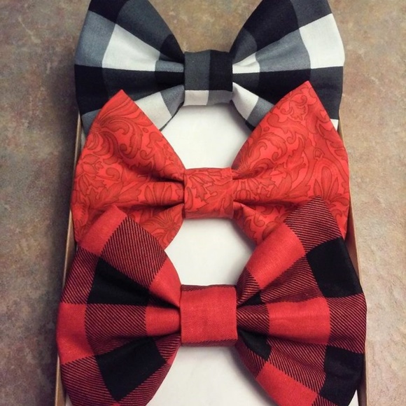 Other - Buffalo Floral Bow Set